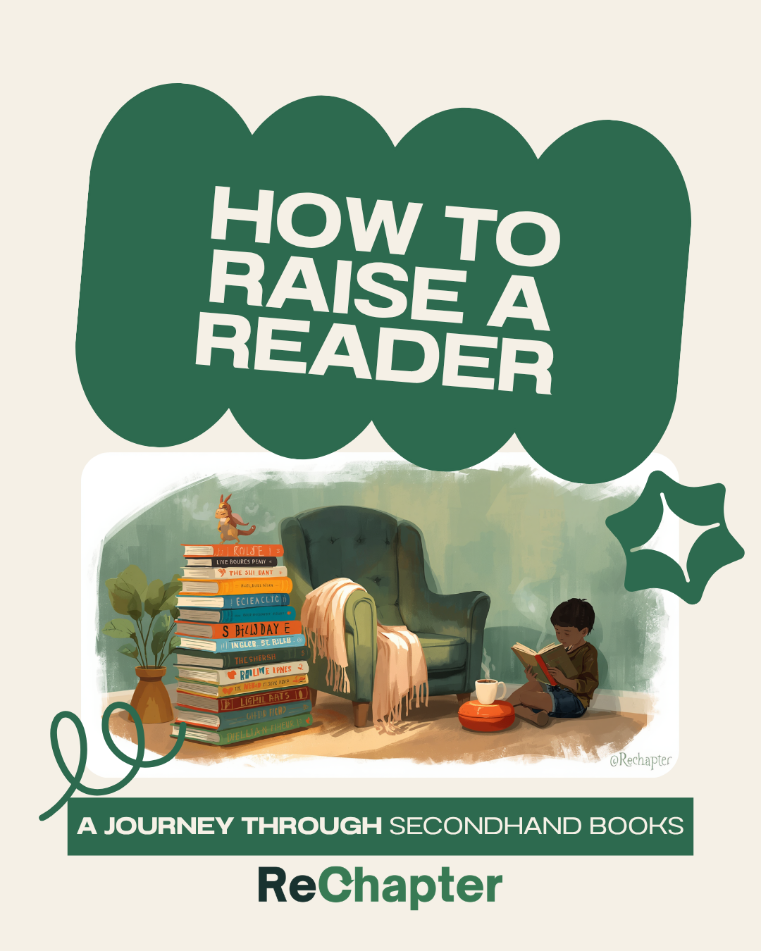 How to Raise a Reader With Secondhand Kids' and Young Adult Books