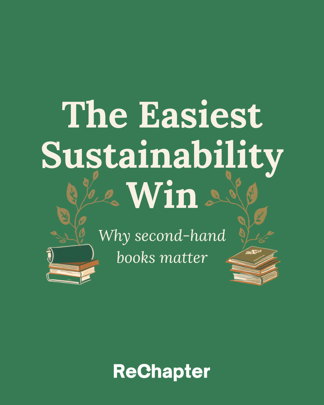 Why Buying Second-Hand Books is One of the Easiest Sustainability Wins