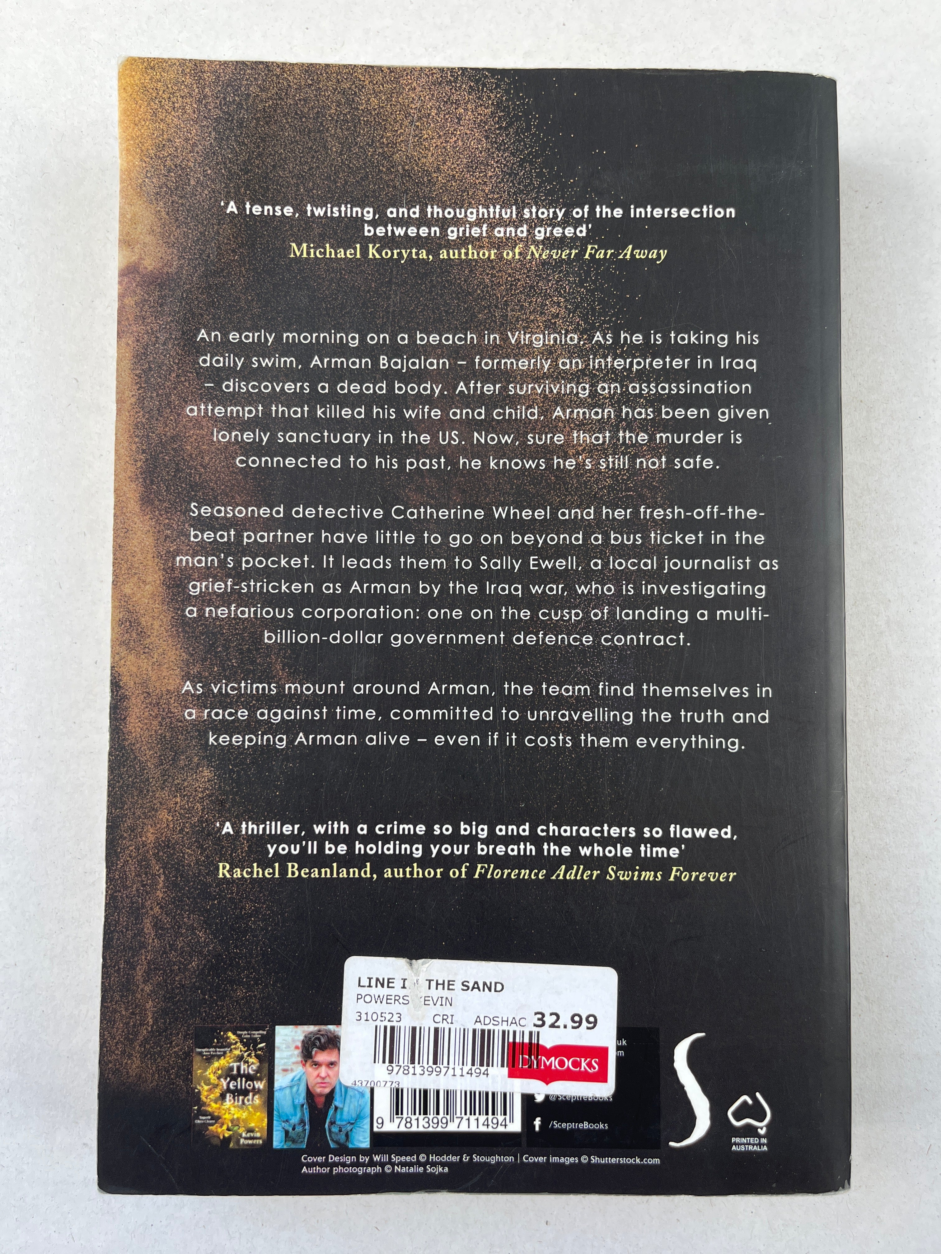 A Line in the Sand Kevin Powers by Kevin Powers