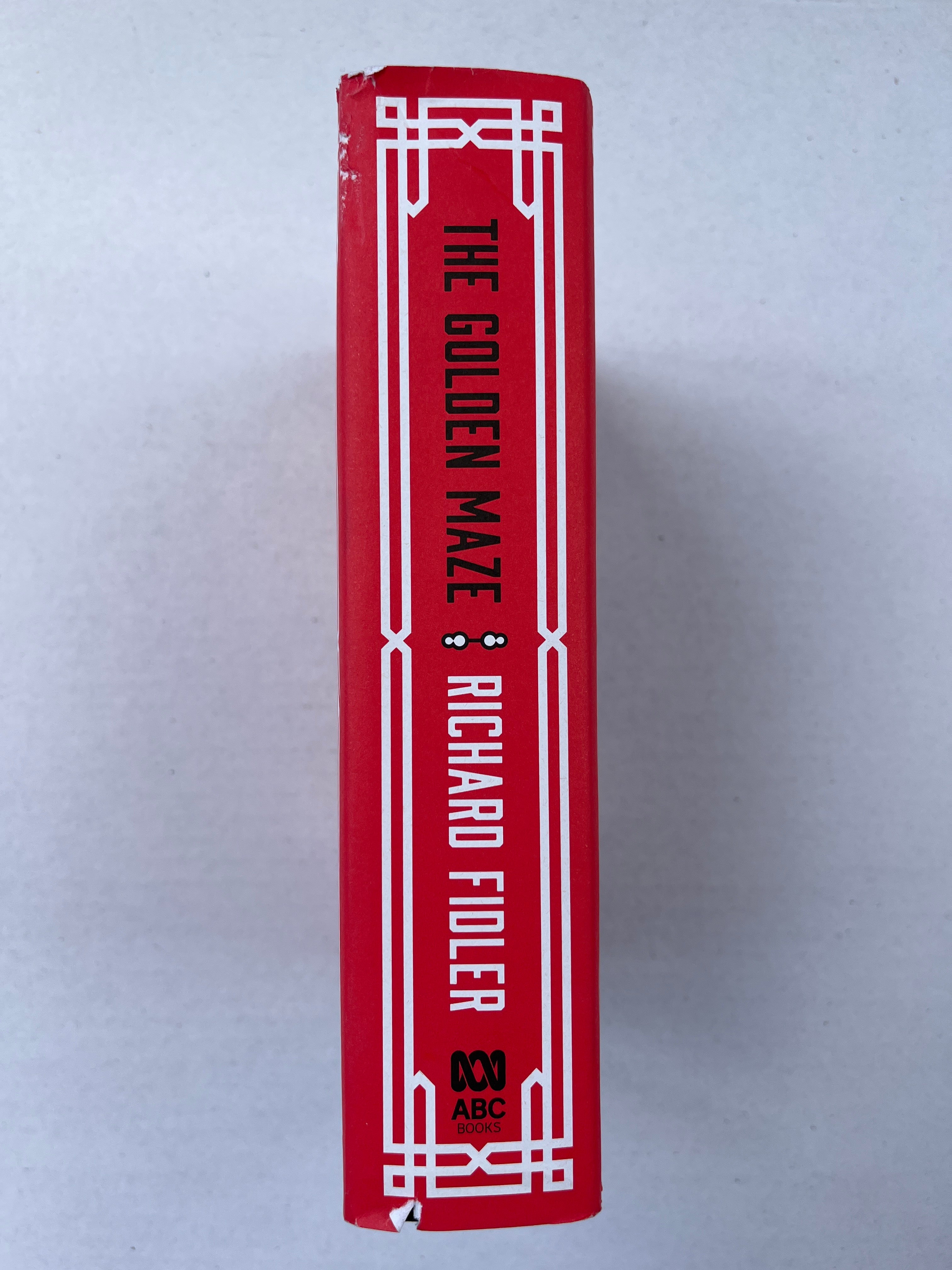 The Golden Maze: A Biography of Prague by Richard Fidler - SIGNED COPY !!!!