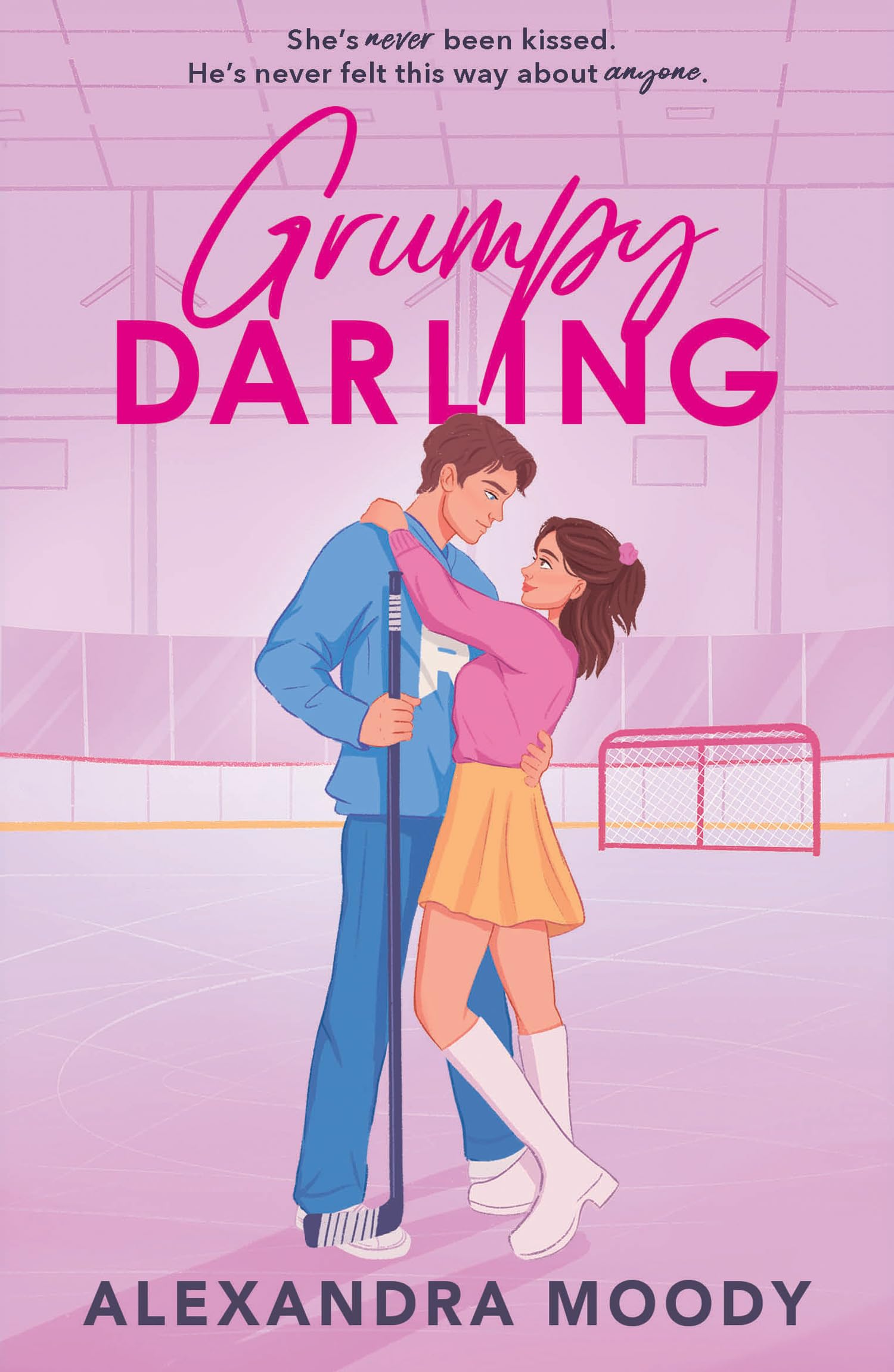 Grumpy Darling: the sequel to RIVAL DARLING and the second book in bestselling YA ice hockey wholesome romance DARLING DEVILS series taking the world by storm!-1