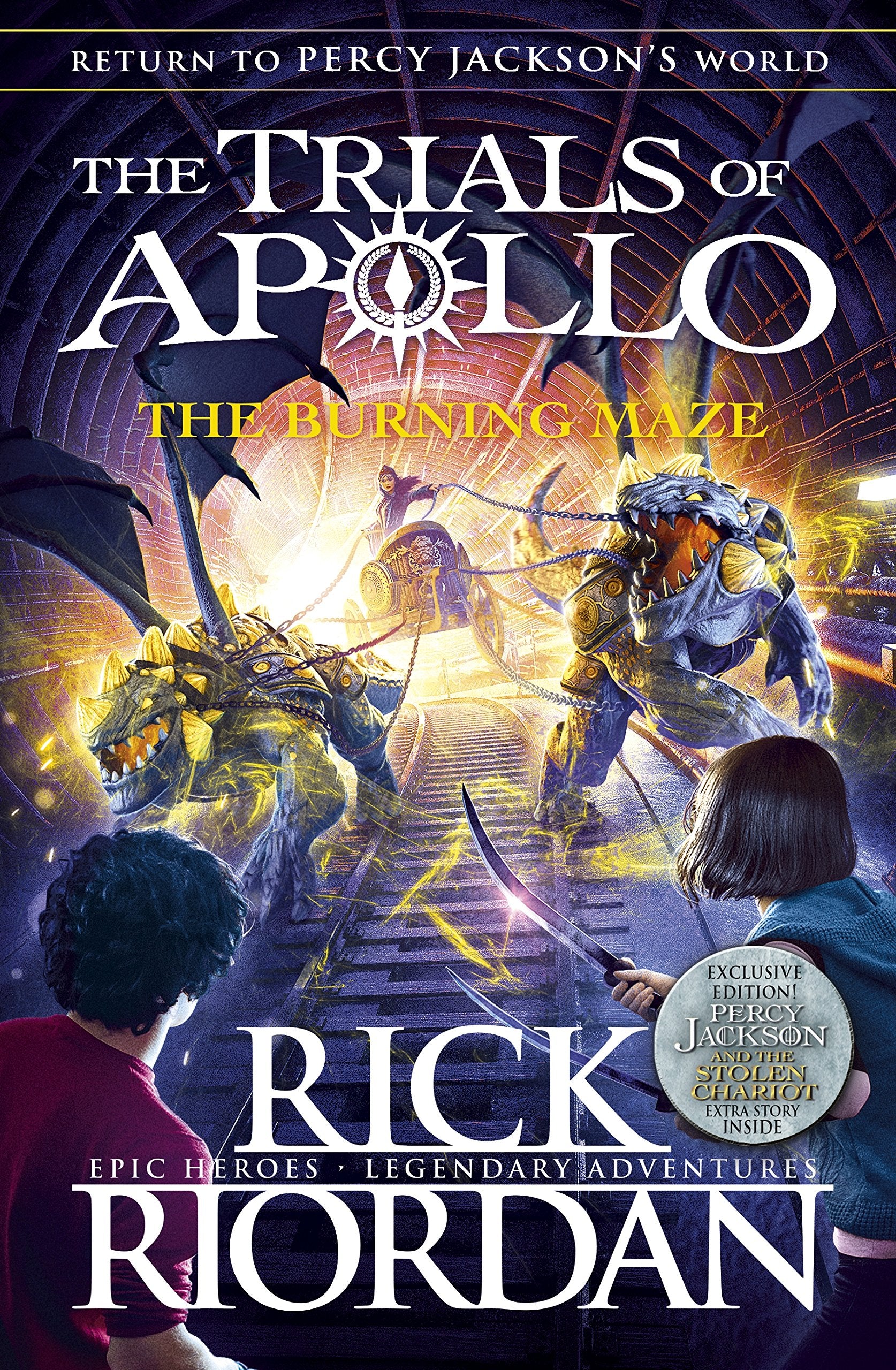 The Burning Maze (The Trials Of Apollo Book 3)