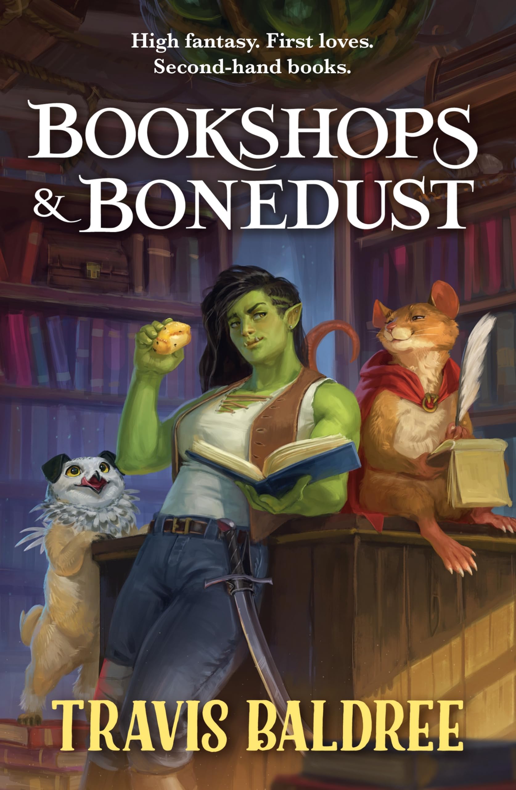Bookshops & Bonedust: Legends & Lattes Book 2-1