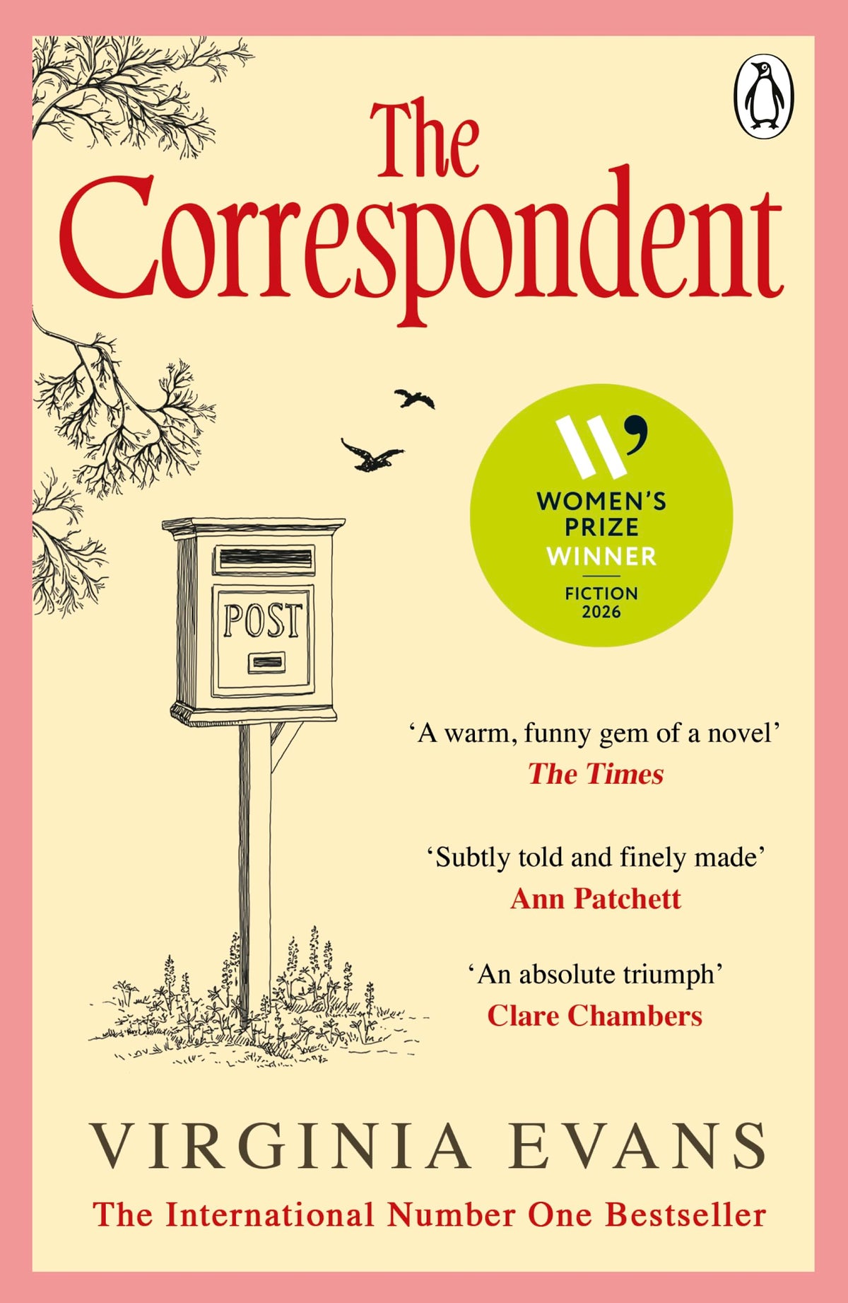 The Correspondent: Winner of the Women's Prize for Fiction 2026