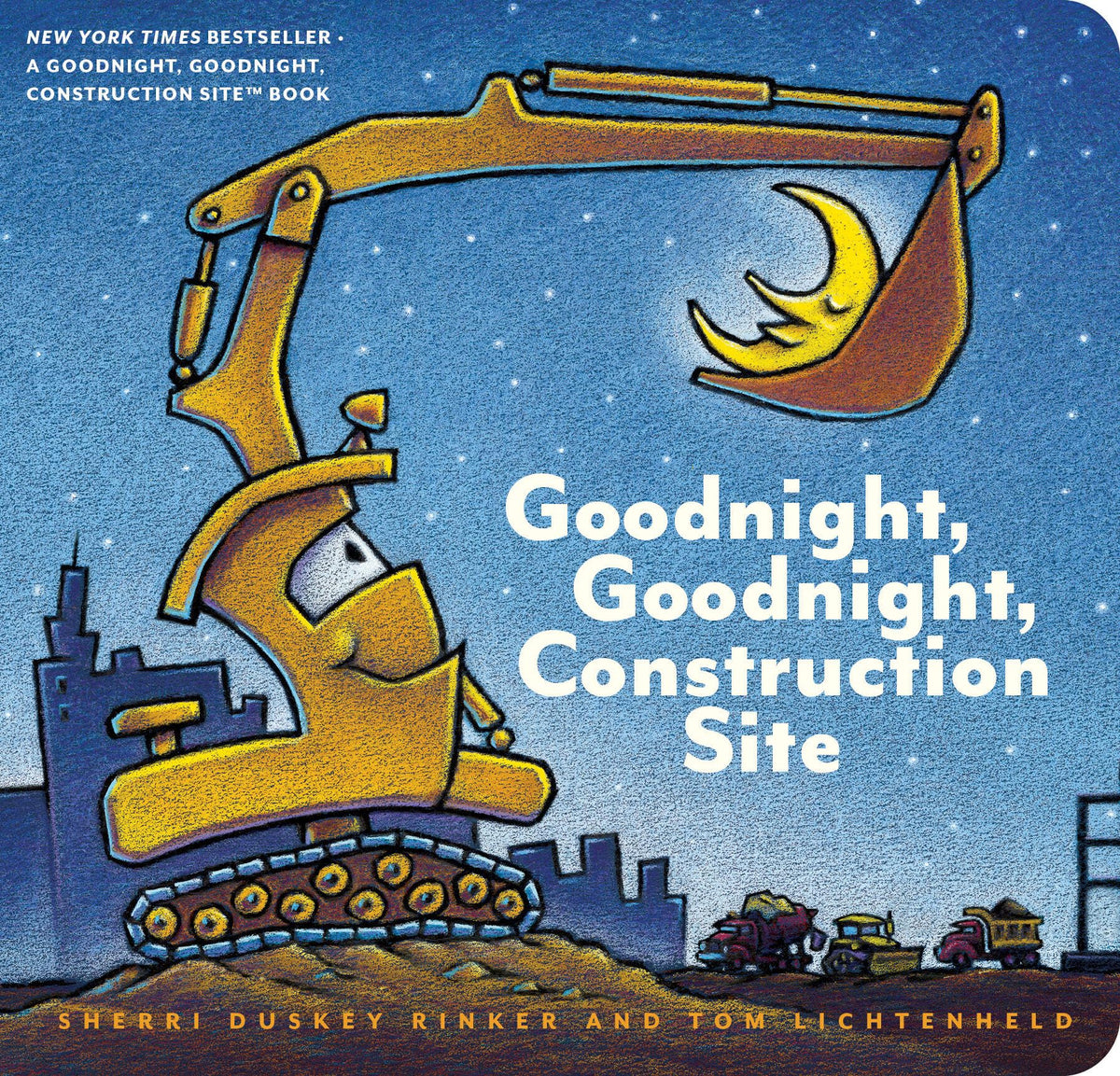 Goodnight, Goodnight Construction Site (Board Book for Toddlers, Children?s Board Book)-1