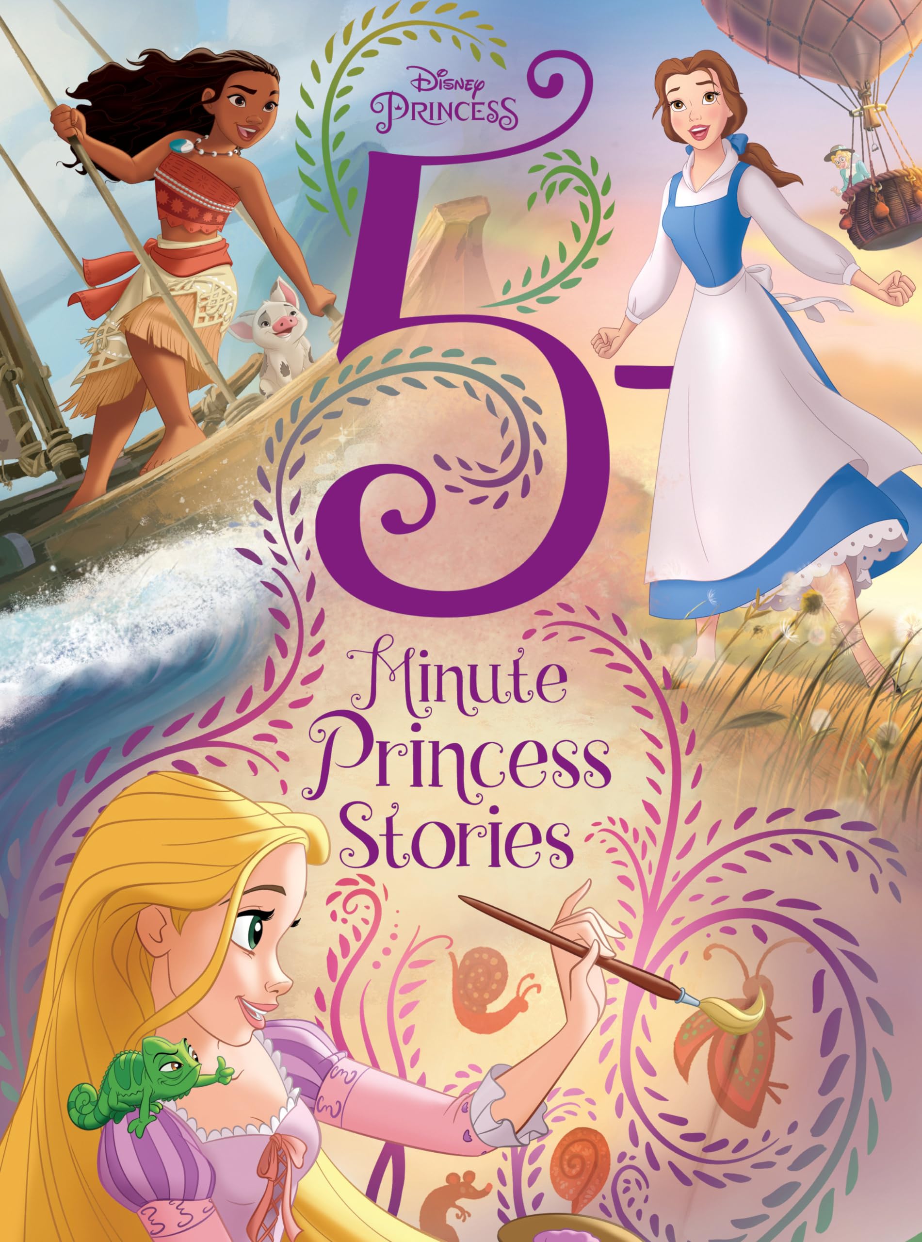 Disney Princess: 5-Minute Princess Stories-1