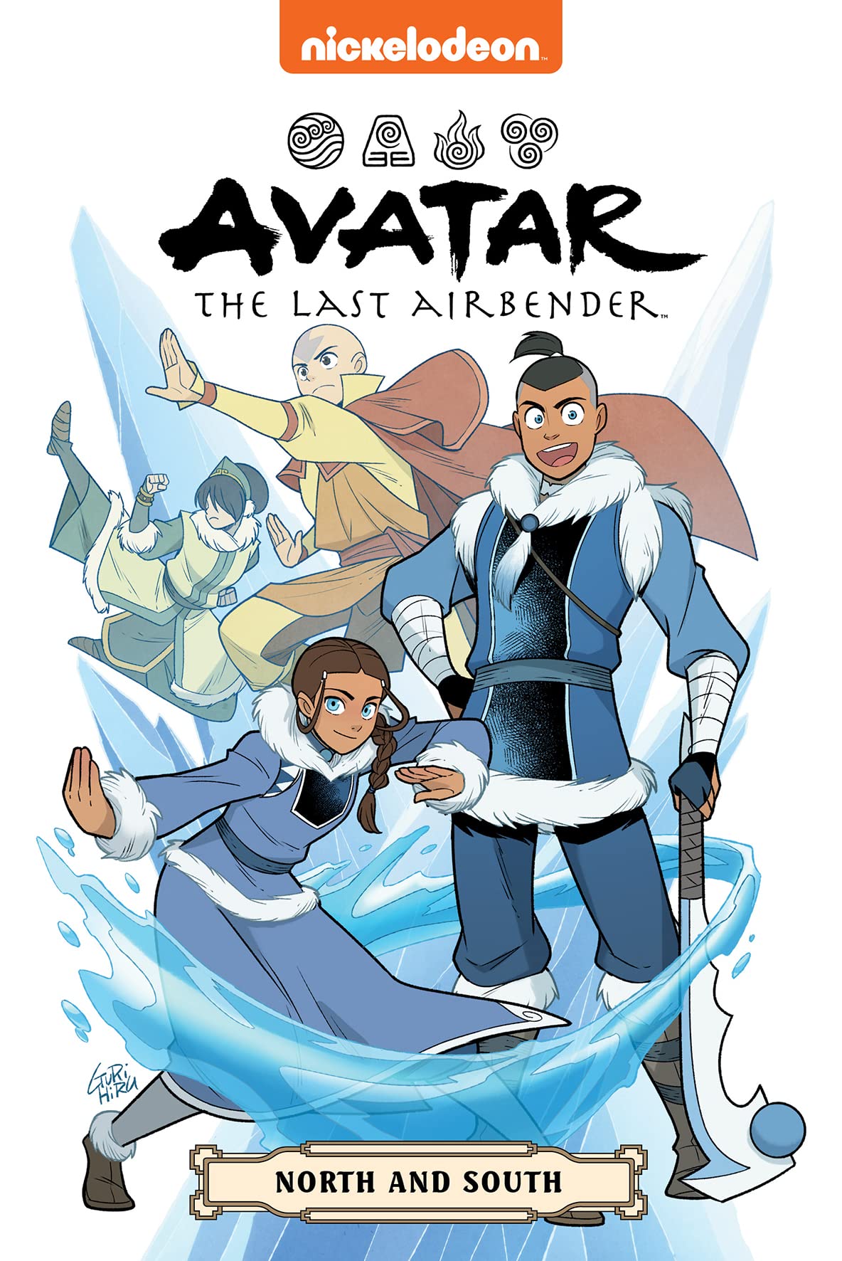 Avatar The Last Airbender: North and South (Nickelodeon: Graphic Novel)-1