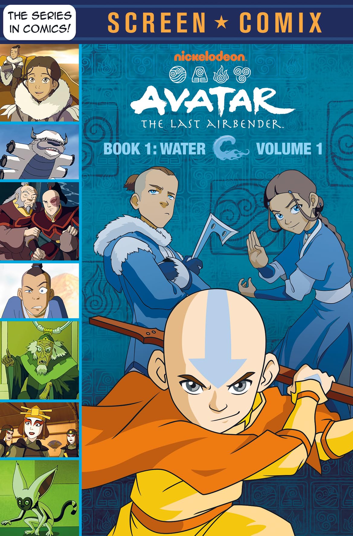 Avatar The Last Airbender: Book 1: Water, Volume 1 (Nickelodeon: Screen Comix)-1