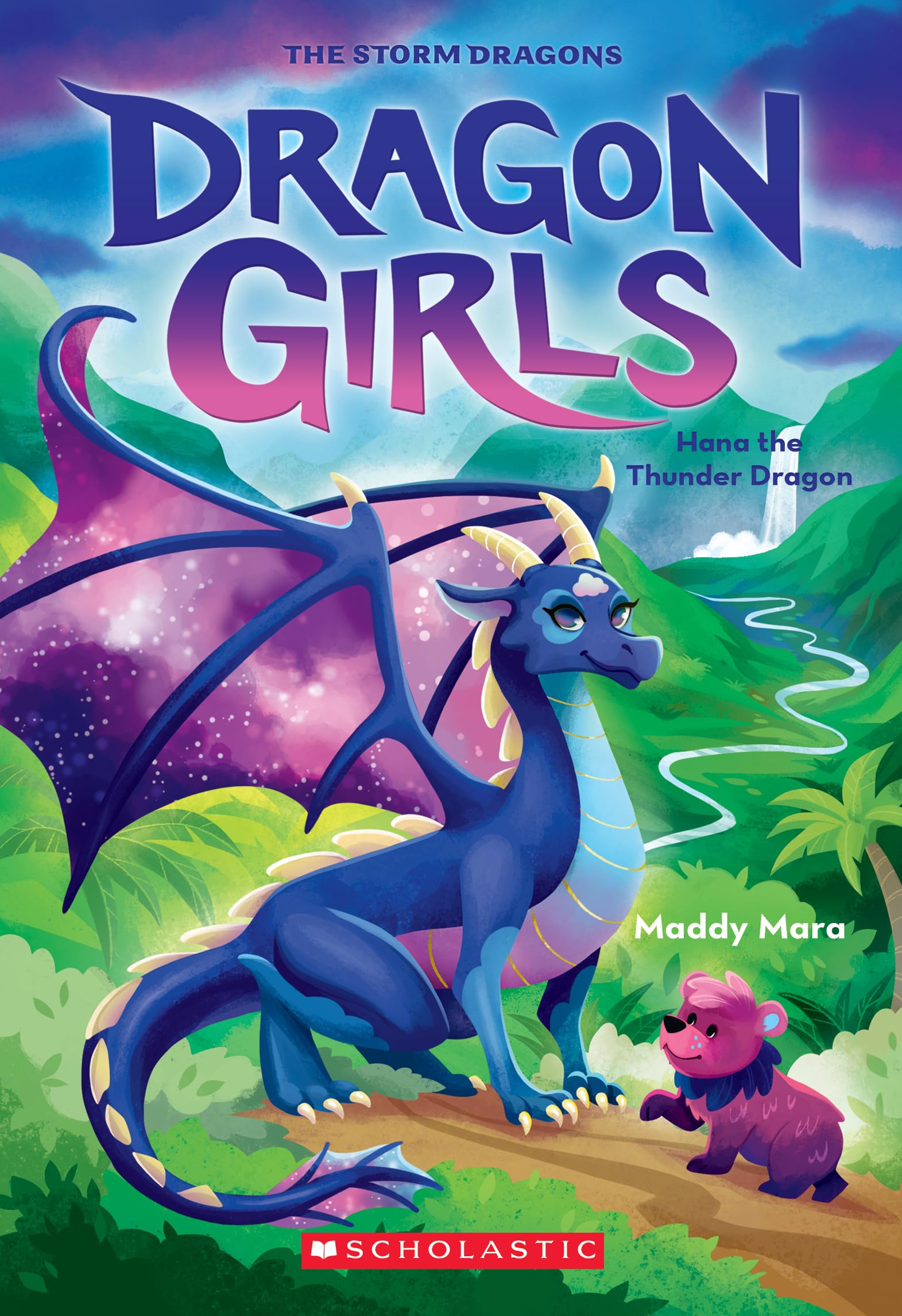 Hana The Thunder Dragon (Dragon Girls #13)-1