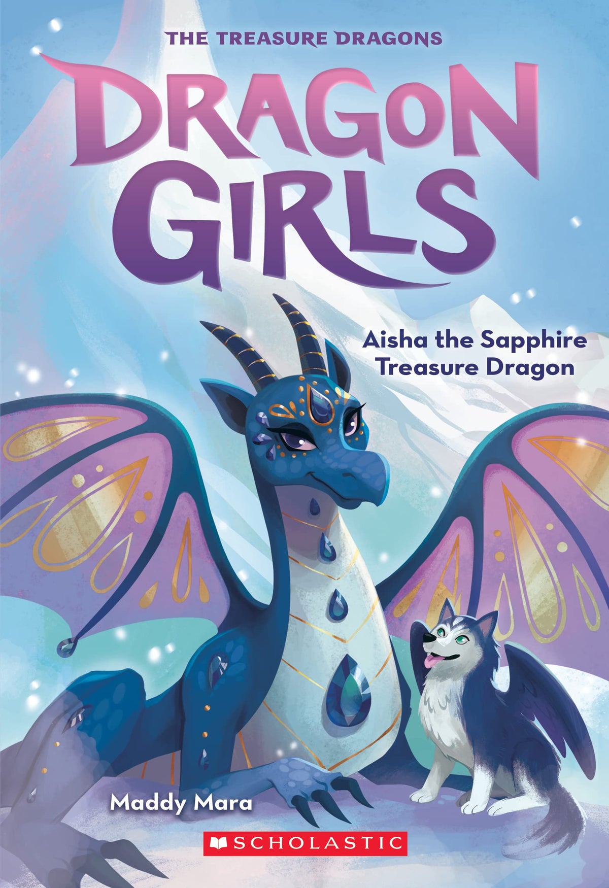 Aisha the Sapphire Treasure Dragon (Dragon Girls #5)-1