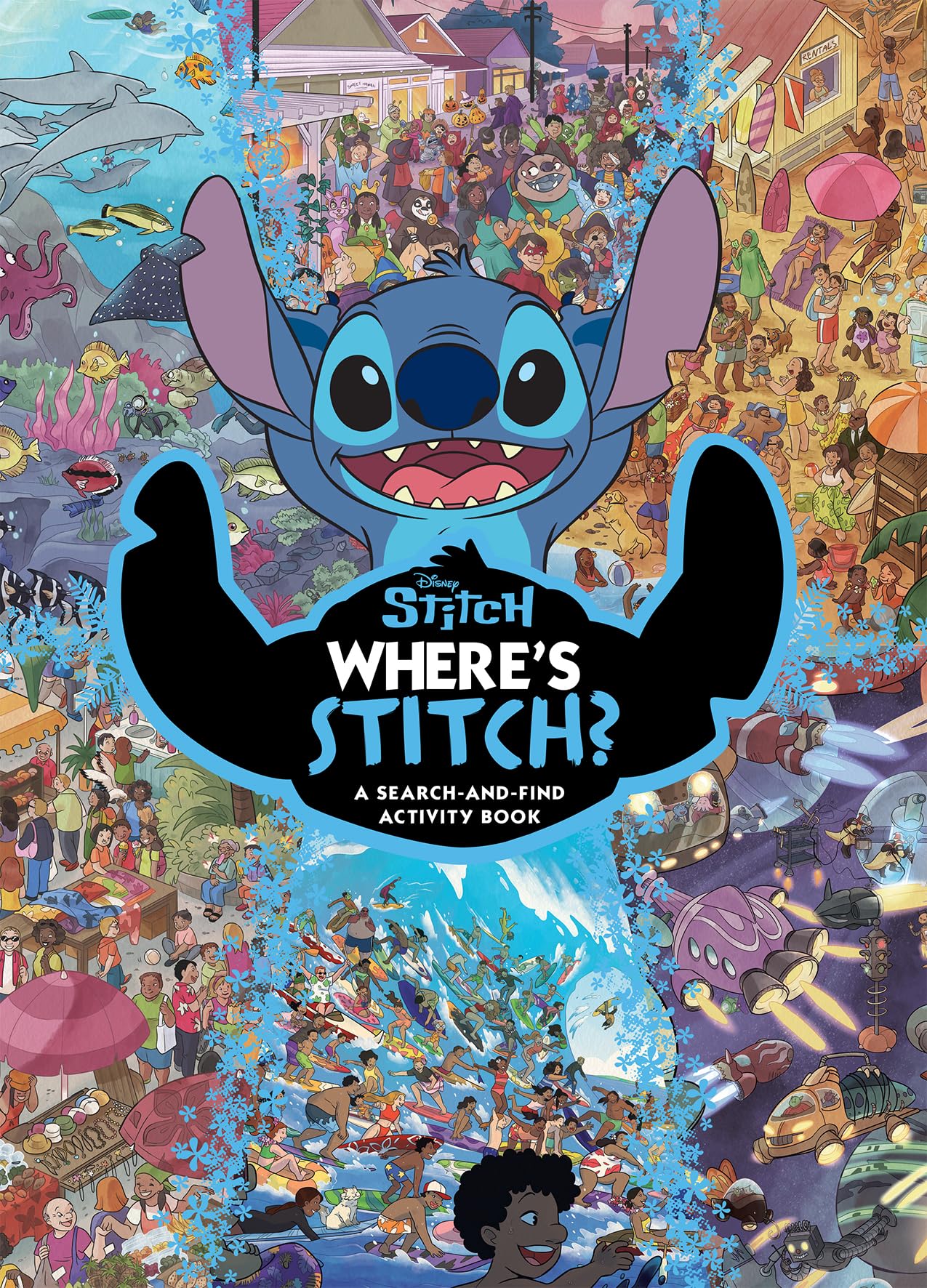 Where's Stitch?: A Search-and-Find Activity Book (Disney Stitch)-1