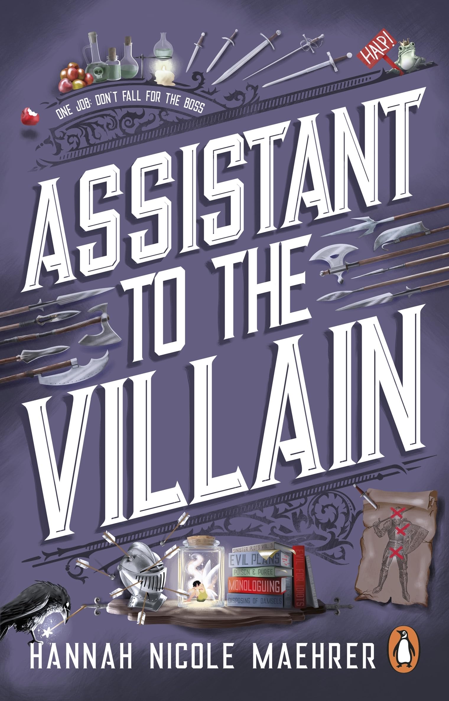 Assistant to the Villain: No.1 New York Times bestseller from a TikTok sensation! The most hilarious grumpy sunshine romantasy book of 2023-1