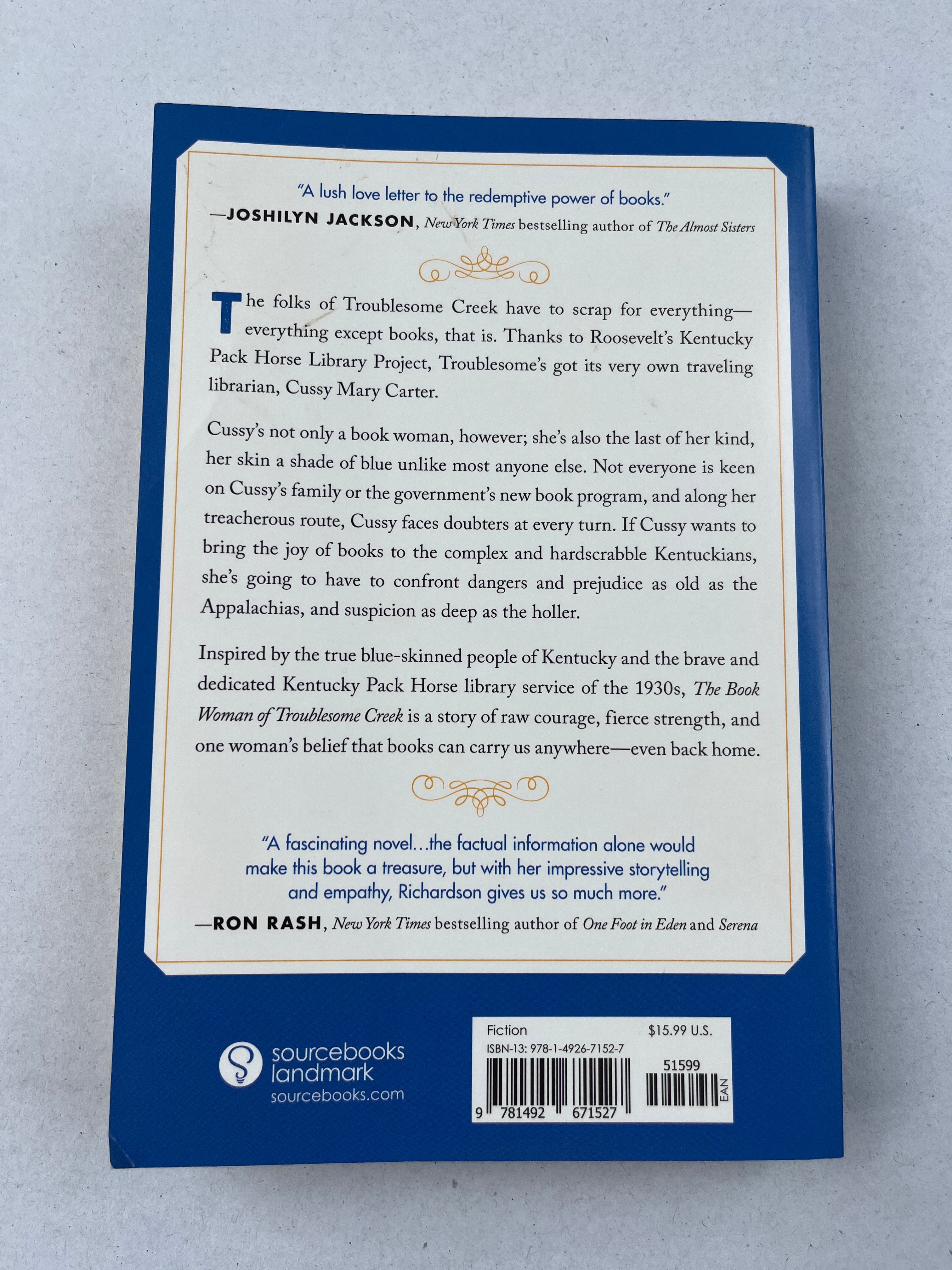 The Book Woman of Troublesome Creek: A Novel by Kim Michele Richardson